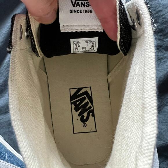 Vans SK8-Hi Tapered Threaded Denim Sneaker *Rare* - Picture 9 of 10